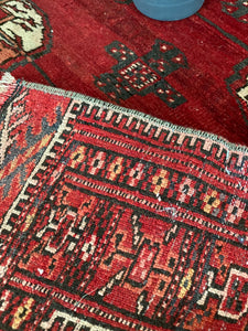 Vintage Bukhara rug | 3’3x4’7