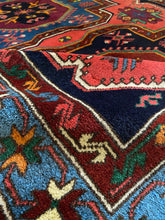 Load image into Gallery viewer, Turkish Caucasian Vintage Area Rug 4’9x7’1