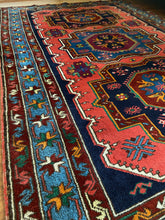 Load image into Gallery viewer, Turkish Caucasian Vintage Area Rug 4’9x7’1