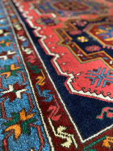 Load image into Gallery viewer, Turkish Caucasian Vintage Area Rug 4’9x7’1