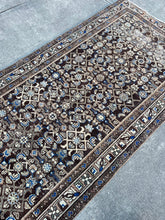 Load image into Gallery viewer, Vintage runner rug 3’7x12’6