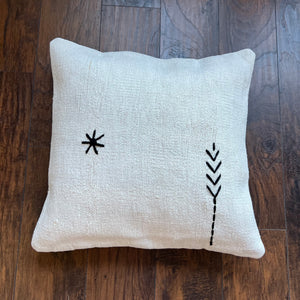 Cotton Hemp Pillow | 20 x 20