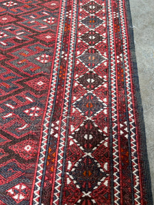 Embroidery Soumak Rug 12’3 x 7’