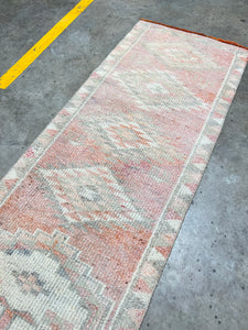 Runner rug 2’8 x 13’1