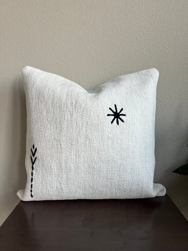 Cotton Hemp Pillow | 20 x 20