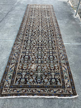 Load image into Gallery viewer, Vintage runner rug 3’7x12’6