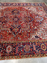 Load image into Gallery viewer, Antique Heriz Rug 11’6 x 8’6