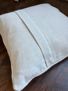 Cotton Hemp Pillow | 20 x 20