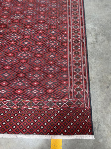 Embroidery Soumak Rug 12’3 x 7’