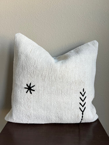 Cotton Hemp Pillow | 20 x 20