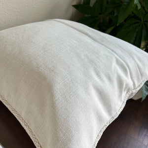 Cotton Hemp Pillow | 20 x 20