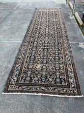 Load image into Gallery viewer, Vintage runner rug 3’7x12’6