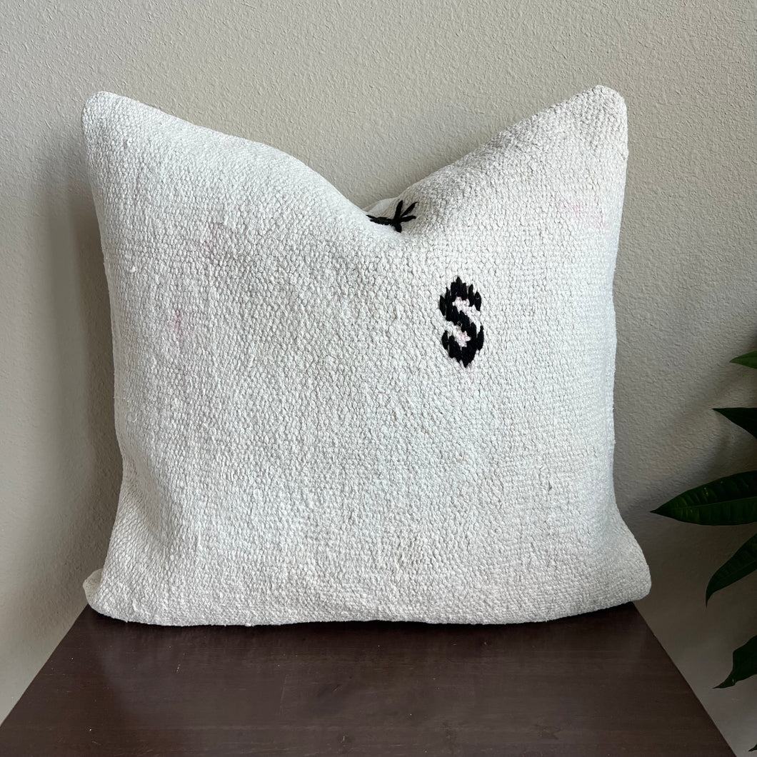 Cotton Hemp Pillow | 20 x 20