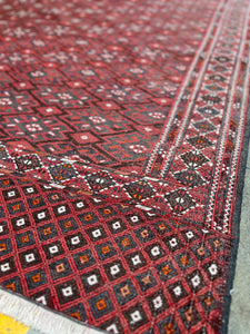 Embroidery Soumak Rug 12’3 x 7’