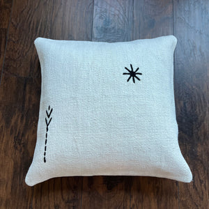 Cotton Hemp Pillow | 20 x 20