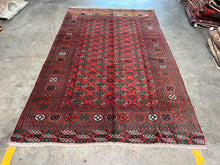 Load image into Gallery viewer, Bukhara old vintage rug | 7x11’4