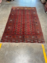 Load image into Gallery viewer, Bukhara old vintage rug | 7x11’4