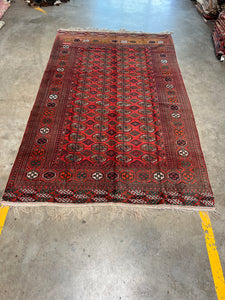 Bukhara old vintage rug | 7x11’4