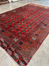 Load image into Gallery viewer, Bukhara old vintage rug | 7x11’4