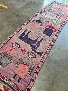 Vintage rug | 3’1x11