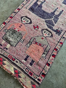 Vintage rug | 3’1x11