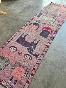 Vintage rug | 3’1x11