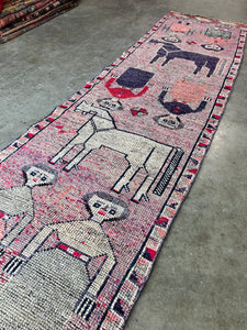 Vintage rug | 3’1x11