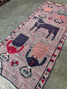 Vintage rug | 3’1x11