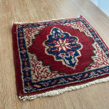 Load image into Gallery viewer, Turkish Handknotted Small Rug | 13”x14”