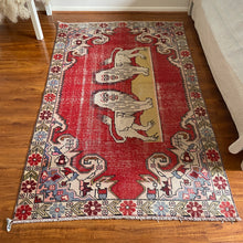 Load image into Gallery viewer, MORGAN | Turkish Handknotted Vintage Rug 7’x4’5