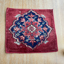 Load image into Gallery viewer, Turkish Handknotted Small Rug | 13”x14”