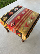 Load image into Gallery viewer, Handmade footstool 17”x18”x15”(height)