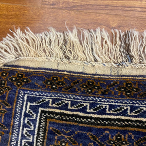 KATY | Vintage handmade rug 3’x5’