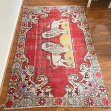 Load image into Gallery viewer, MORGAN | Turkish Handknotted Vintage Rug 7’x4’5