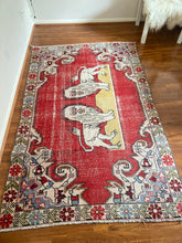 Load image into Gallery viewer, MORGAN | Turkish Handknotted Vintage Rug 7’x4’5