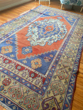 Load image into Gallery viewer, TIFFANY | Turkish Vintage Handknotted Rug 7’8x4’6