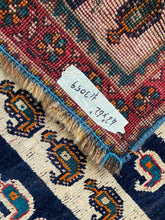 Load image into Gallery viewer, BUSHY CREEK | Turkish Handknotted vintage rugs 3’6”x5’2”